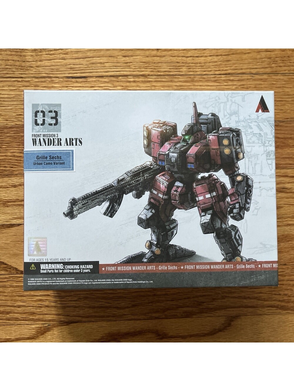 Front Mission 3 Wander Arts Grille Sechs Urban Camo Variant Action Figure 03